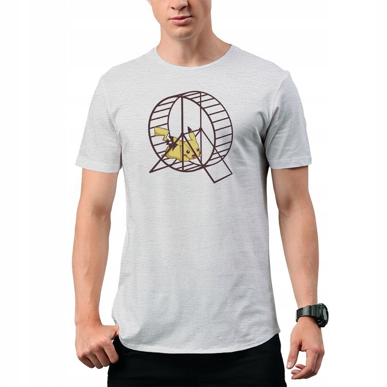 

Koszulka T-Shirt Pikachu Hamster Workout 2XL