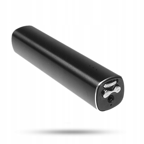 DYKTAFON SZPIEGOWSKI UKRYTY PODSŁUCH MAGNES DETEKCJA GŁOSU 500 GODZIN 2w1 Kolor czarny