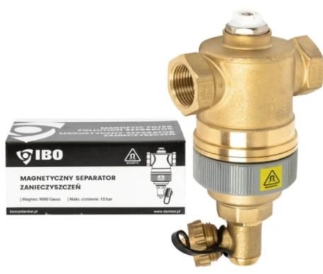 Filtr Magnetyczny Separator Zanieczyszczeń Mocny Ibo IBF-10 DN32 5/4 cala