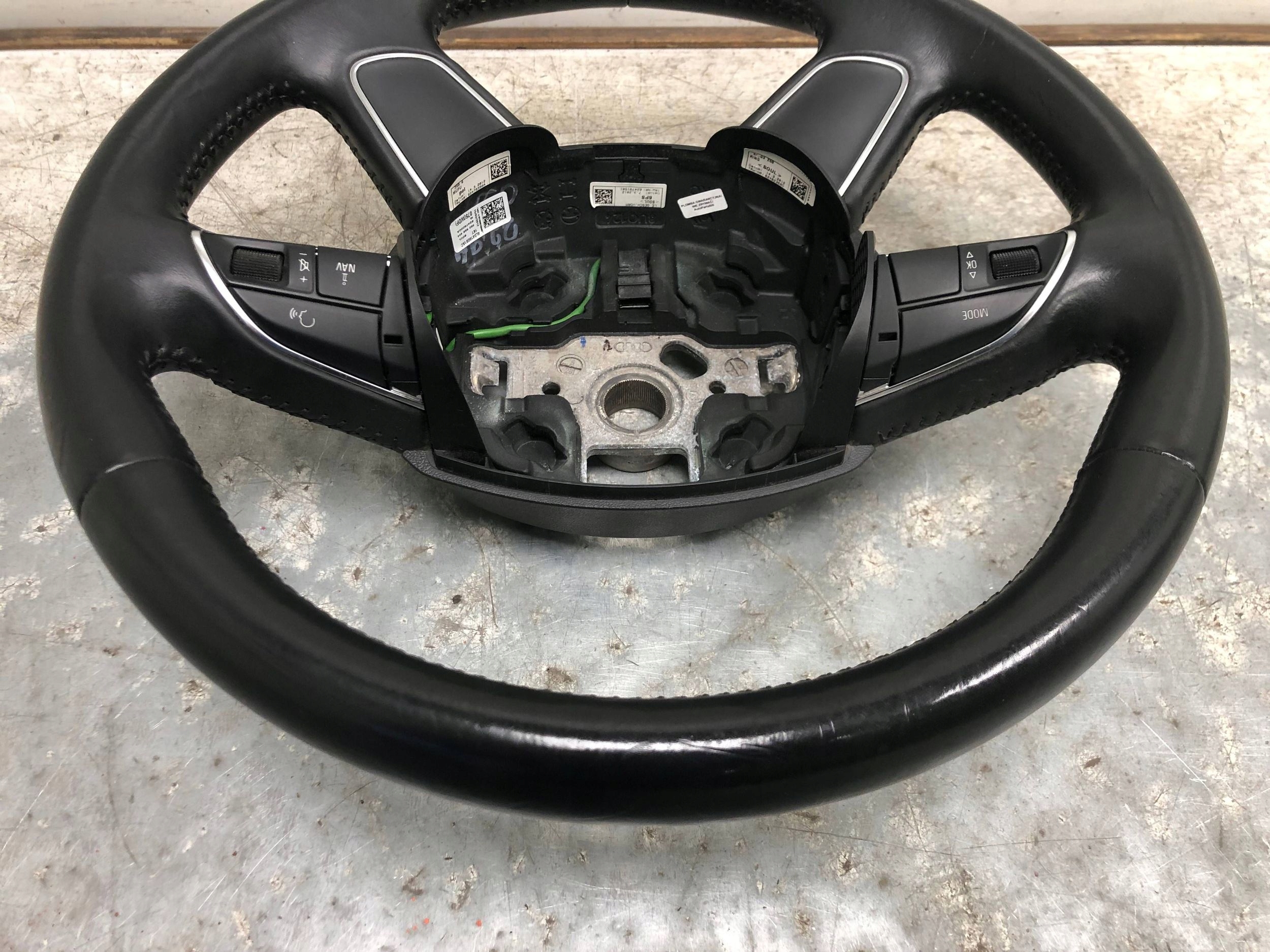 lenkrad Leder MULTIFUNKCJA AUDI A4 B8 LIFT 4L0419091AC
