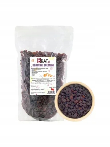 3xBRAT Rozinky sultánky 1kg