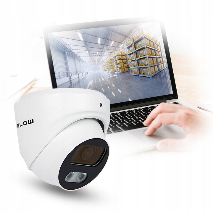 Kamera IP BLOW 8MP 2,8mm Metal PoE Starlight ONVIF Marka Blow