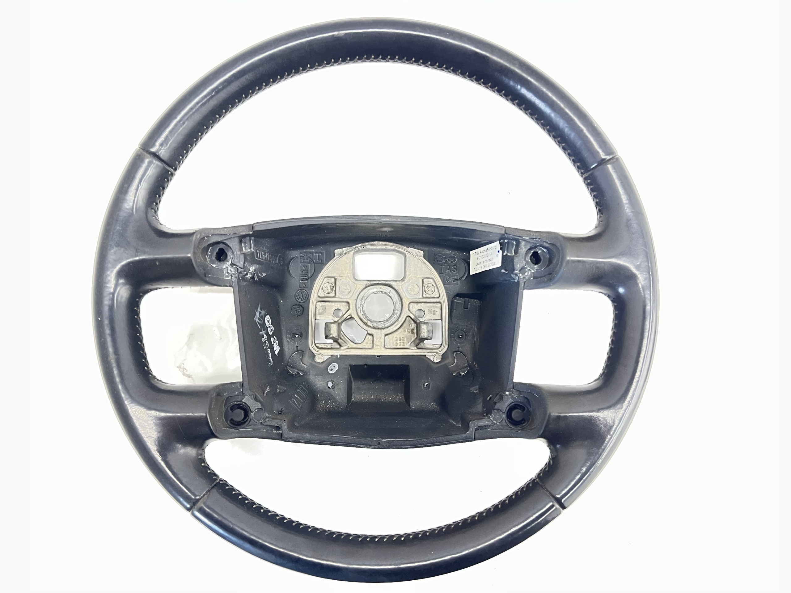 VW TOUAREG steering wheel, leather leather 7L6419091S
