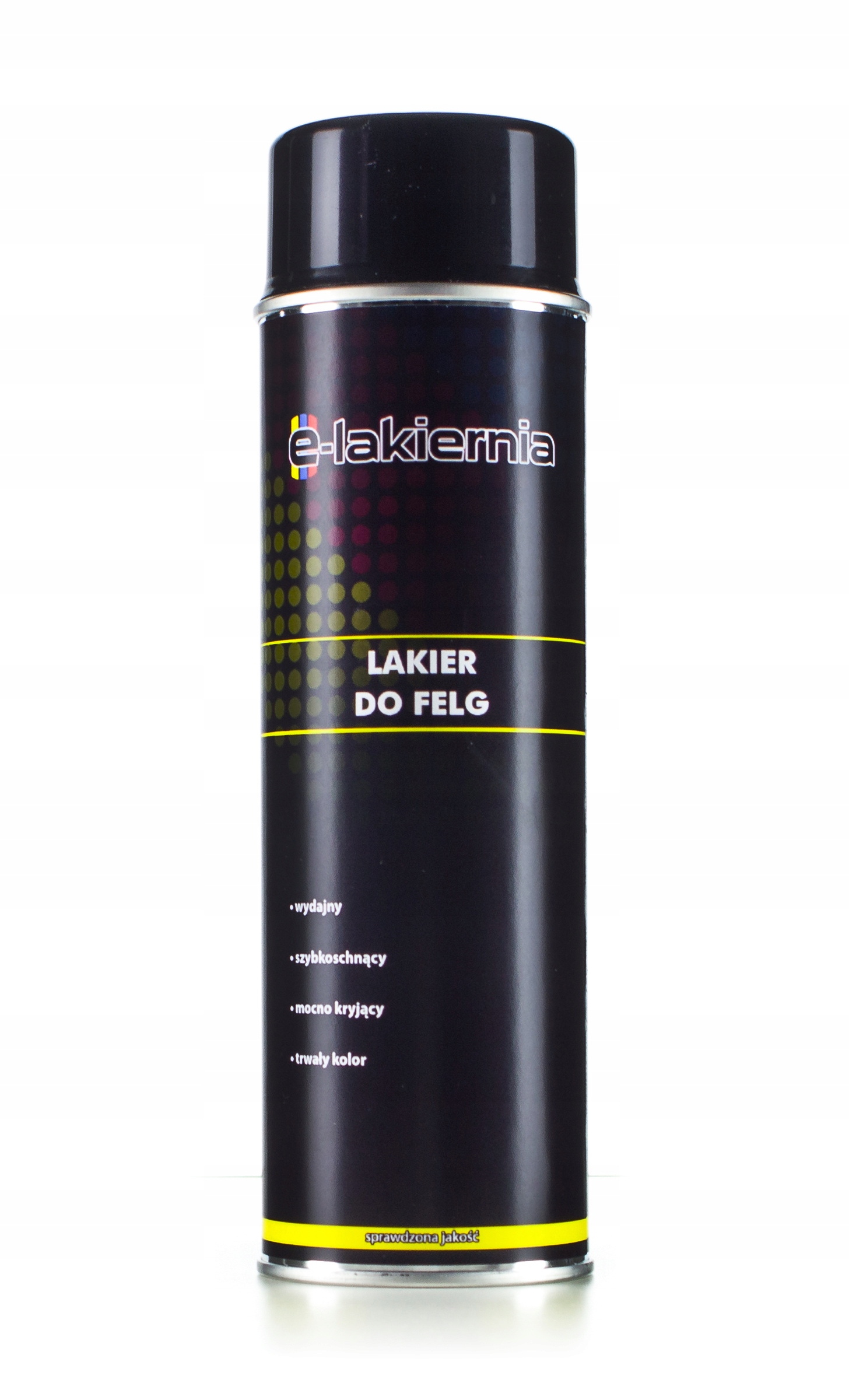 

e-lakiernia Lakier Spray Do Felg Czarny Połysk 500