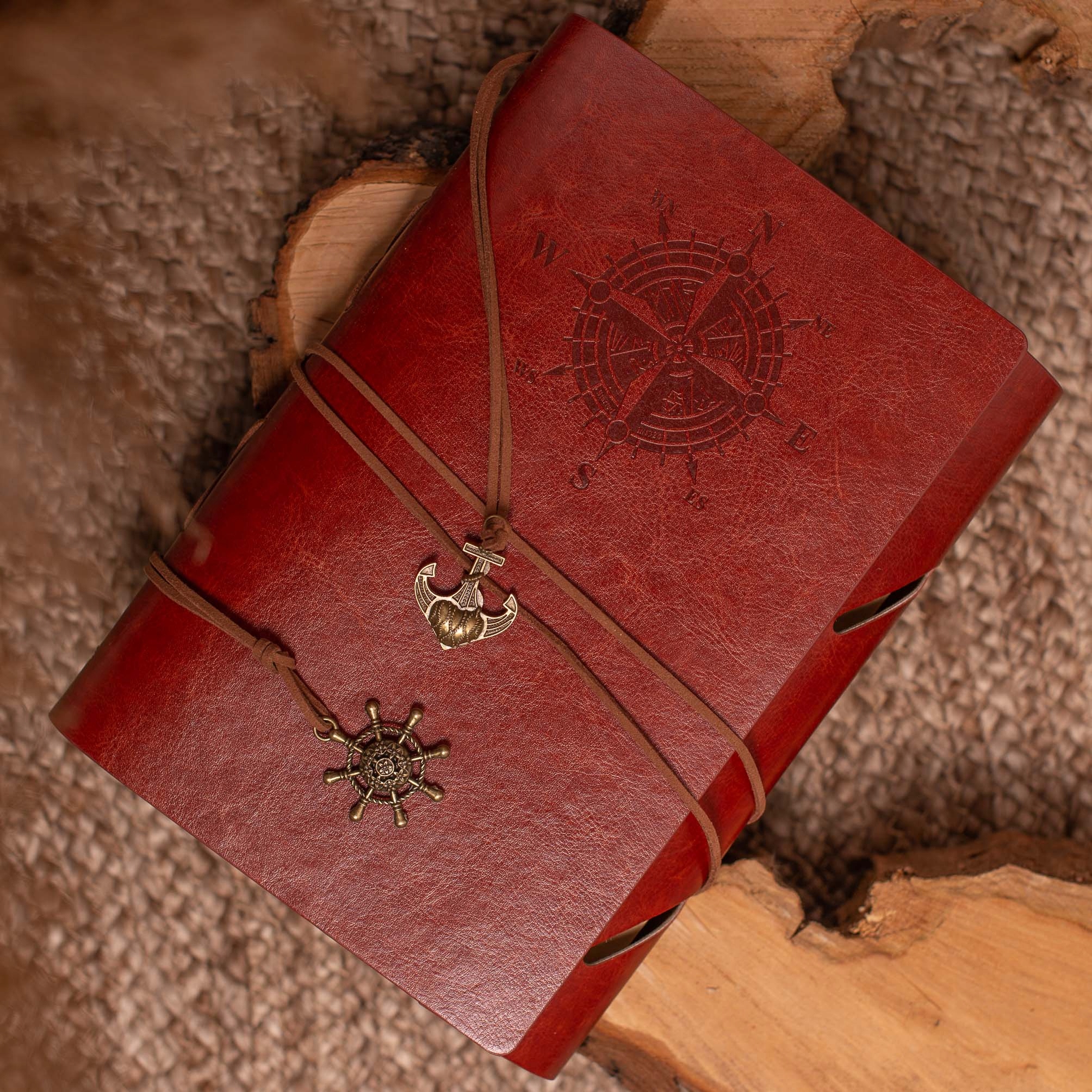 Pamiętnik dziennik podróżnika notatnik pirata notes w starym stylu Rozmiar A5