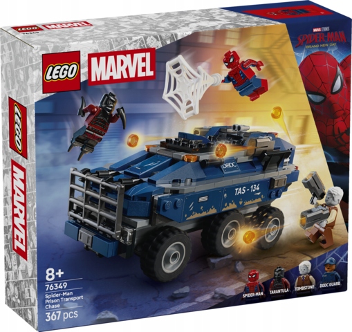 Lego(r)super Hrdinové 76349 Pronásledování Spider-mana