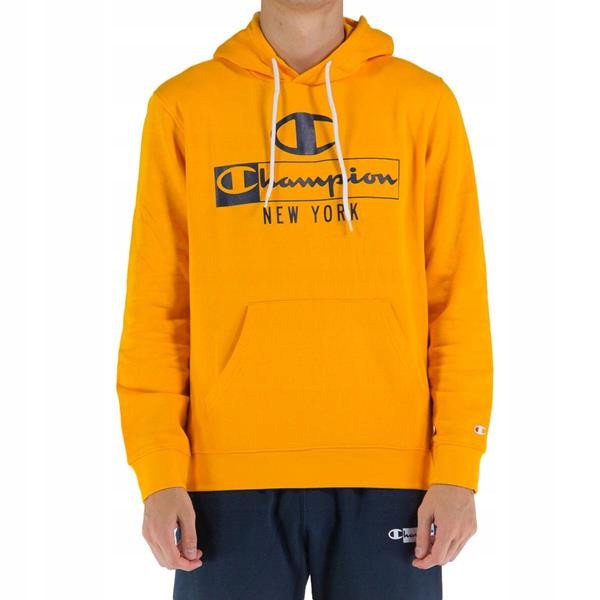 Pánská mikina Champion 217994YS113 Hooded Žlutá 2XL