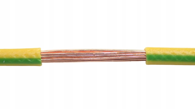 

Przewód Kabel Flry-b 1x0,5mm Żółto zielony 1m