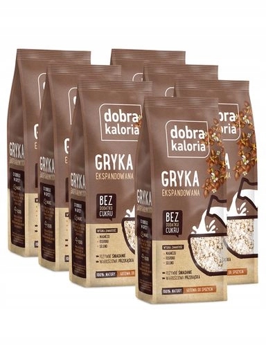 2x Dobra Kaloria Sada Expandovaná pohanka 7ks