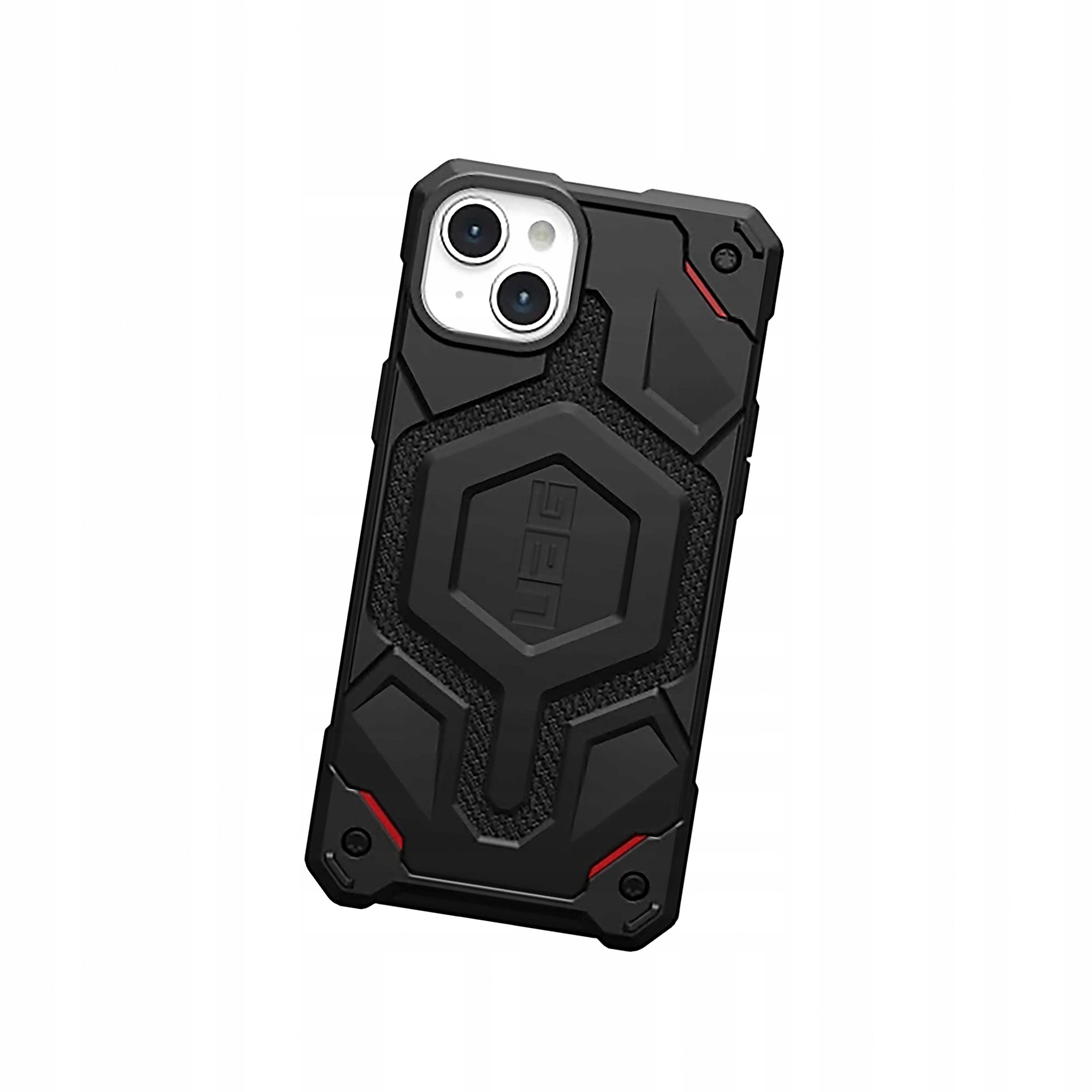 Plecki Etui Uag Monarch Pro z MagSafe do iPhone 15 Plus czarny kevlar