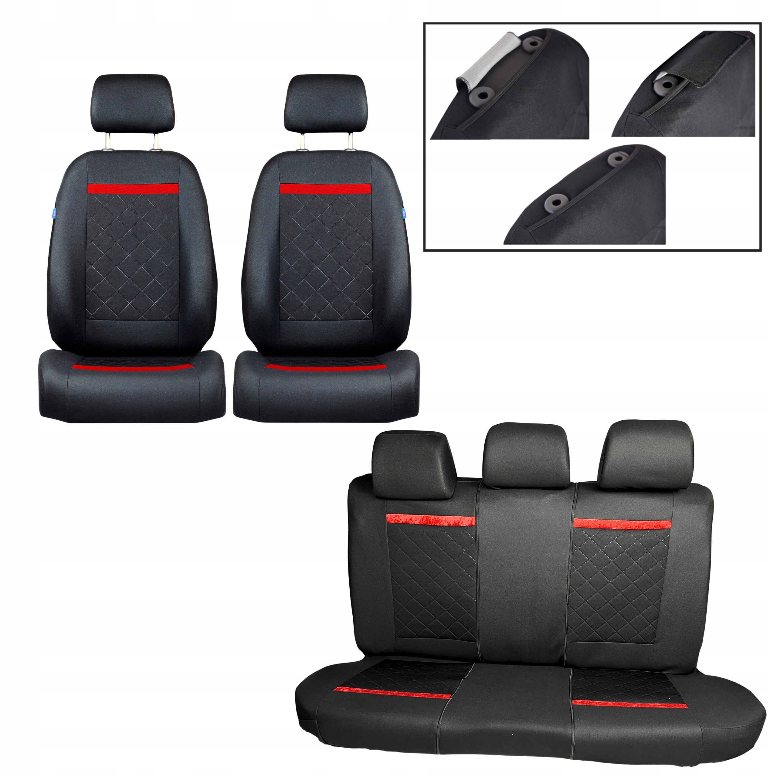 Univerzální Potahy Komplet Pro Subaru Forester 1997-2008 Octotextil