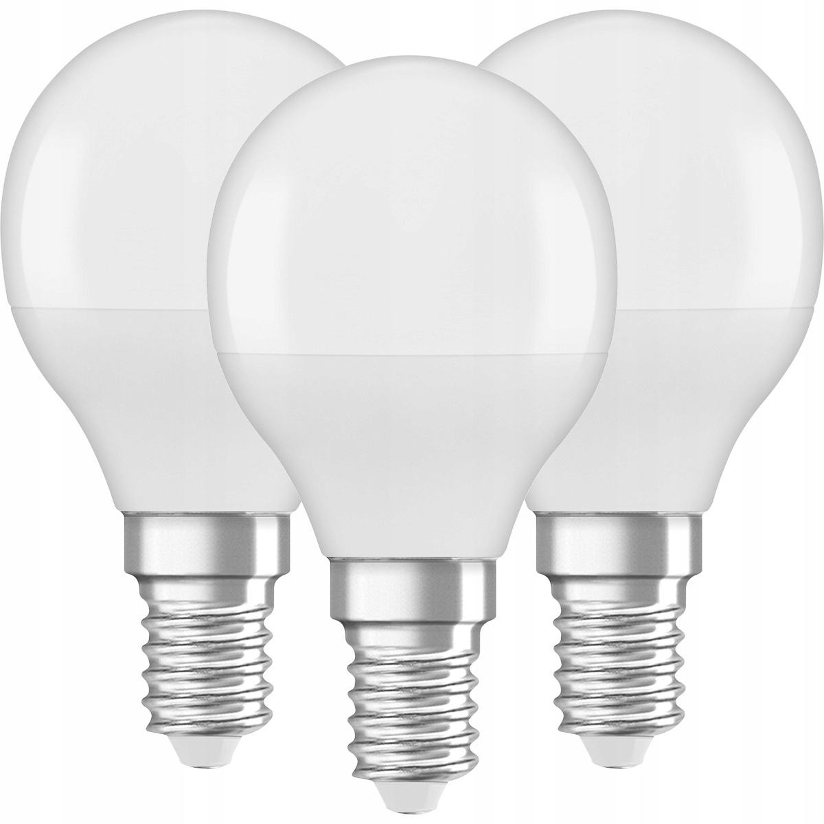 

3x Żarówka Led Kulka E14 P45 4,9W 40W 4000K Osram