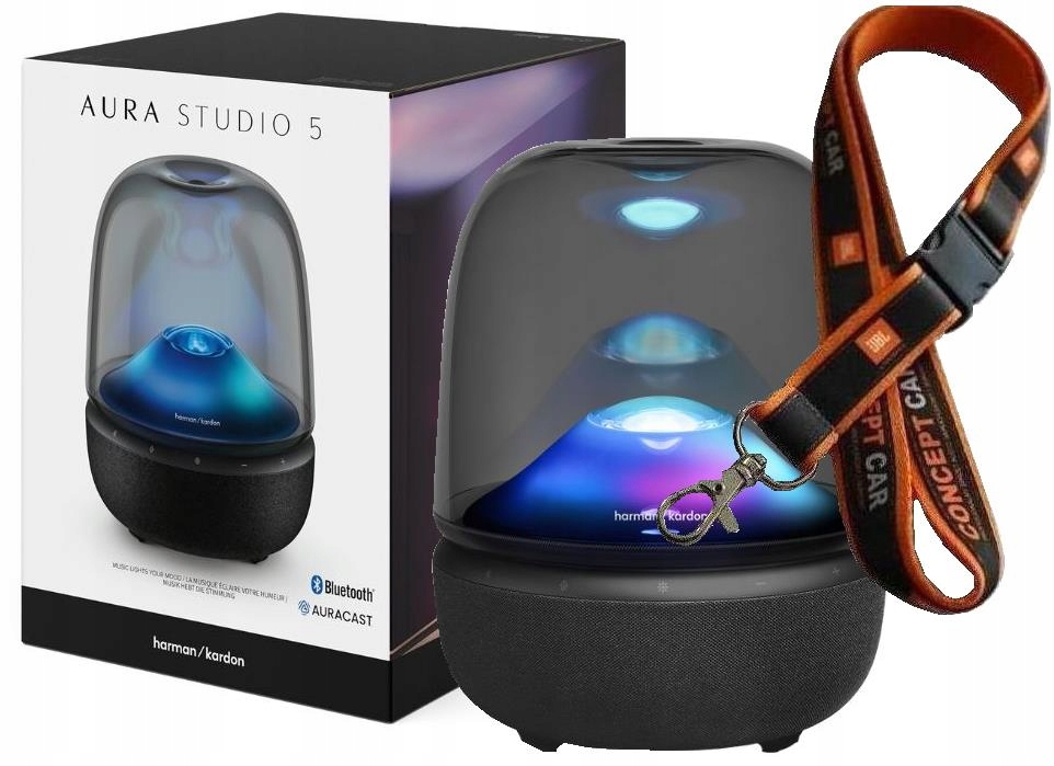 Přenosný reproduktor Harman Kardon Aura Studio 5 černý 160 W