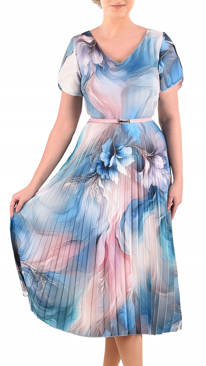 Šaty Roksana 46 večerní dámská na svatební hostina přijímání elegantní vizitková