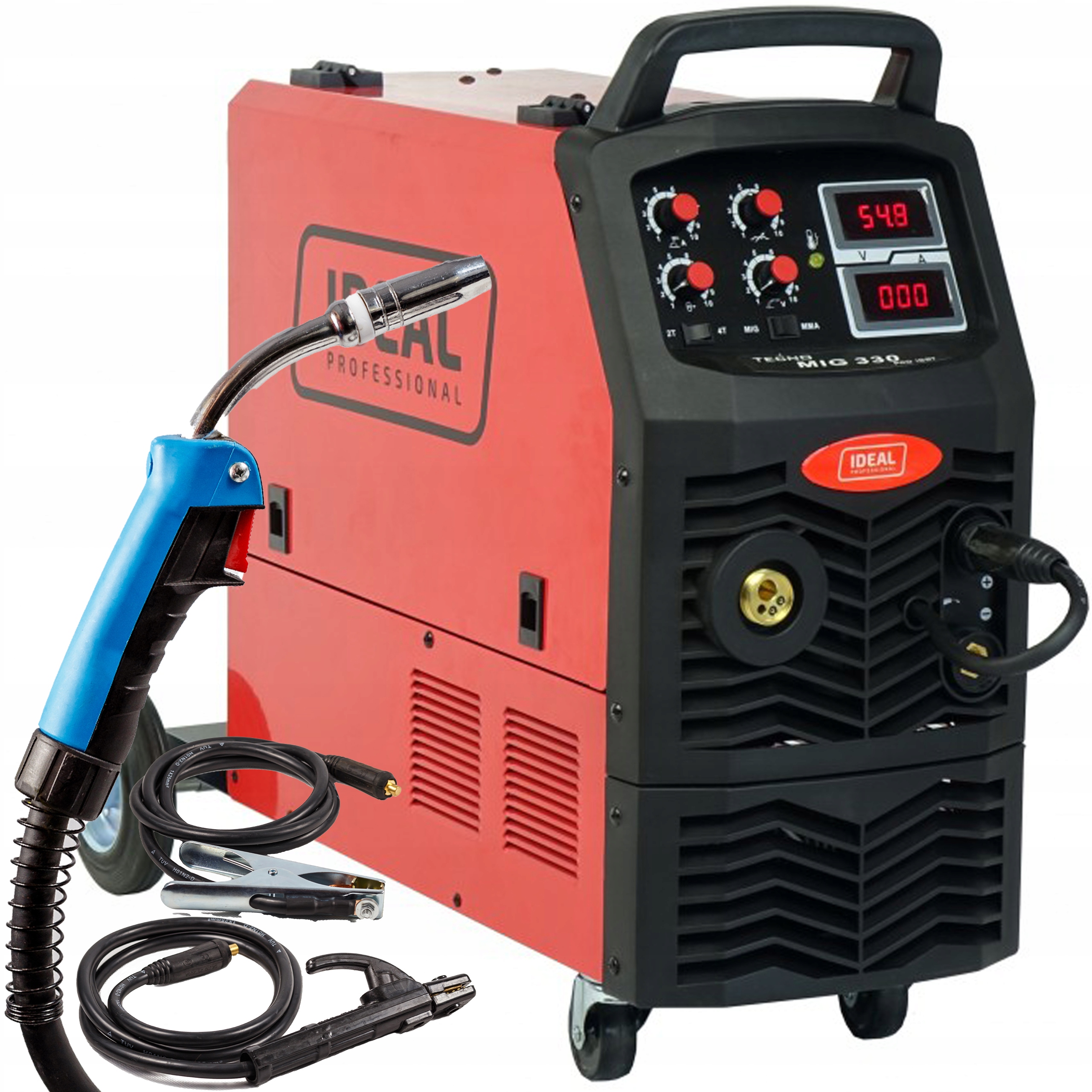 Migomat Mig Mag Mma Ideal 330A 60% Podavač 4-ROLKY Igbt Set