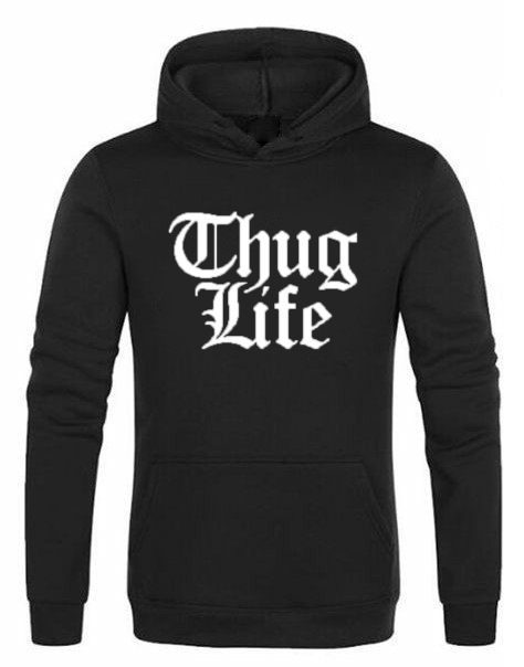

Męska Bluza Z Kapturem Thug Life 2PACS-XXL Tu L