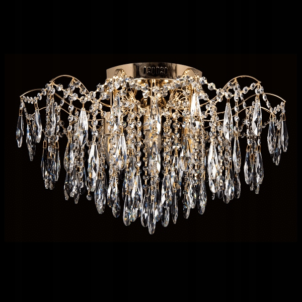 Stropné Svietidlo s ľadovými sopelkami, mierne žiariaca lampa do jedálne