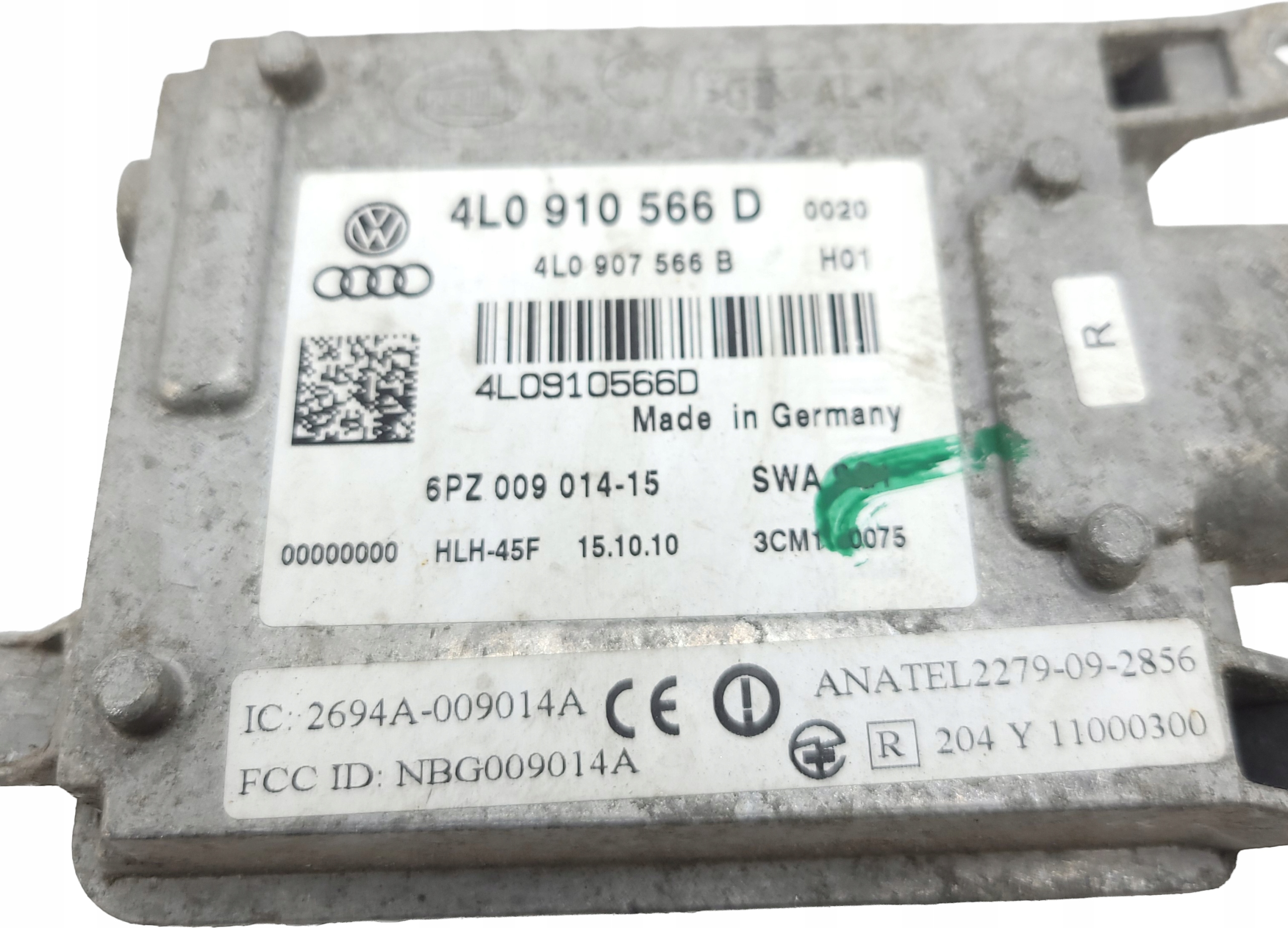 Audi A6 C6 РЕСТАЙЛИНГ модуль управления ассистент 4L0910566D