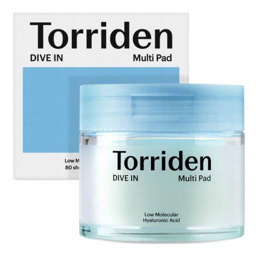Torriden Dive-In Nawilżające Płatki z Kwasem Hialuronowym 80szt.