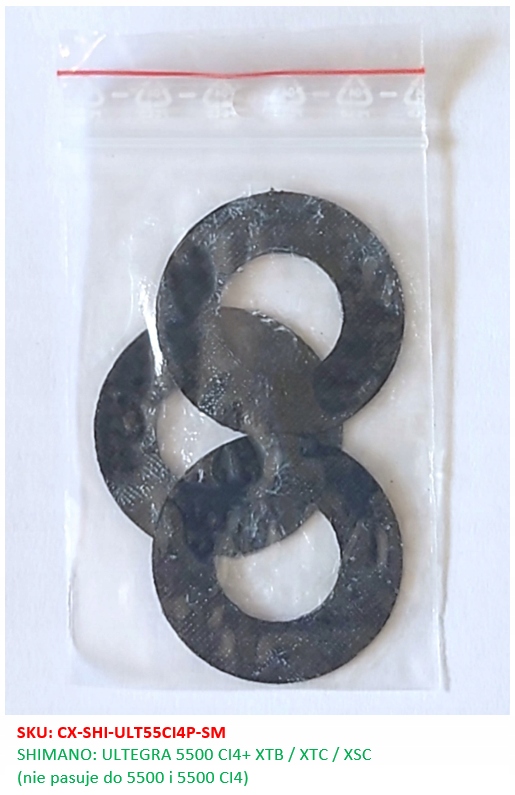 HAMULEC CARBON TARCZKI DO ULTEGRA 5500 CI4+ PLUS