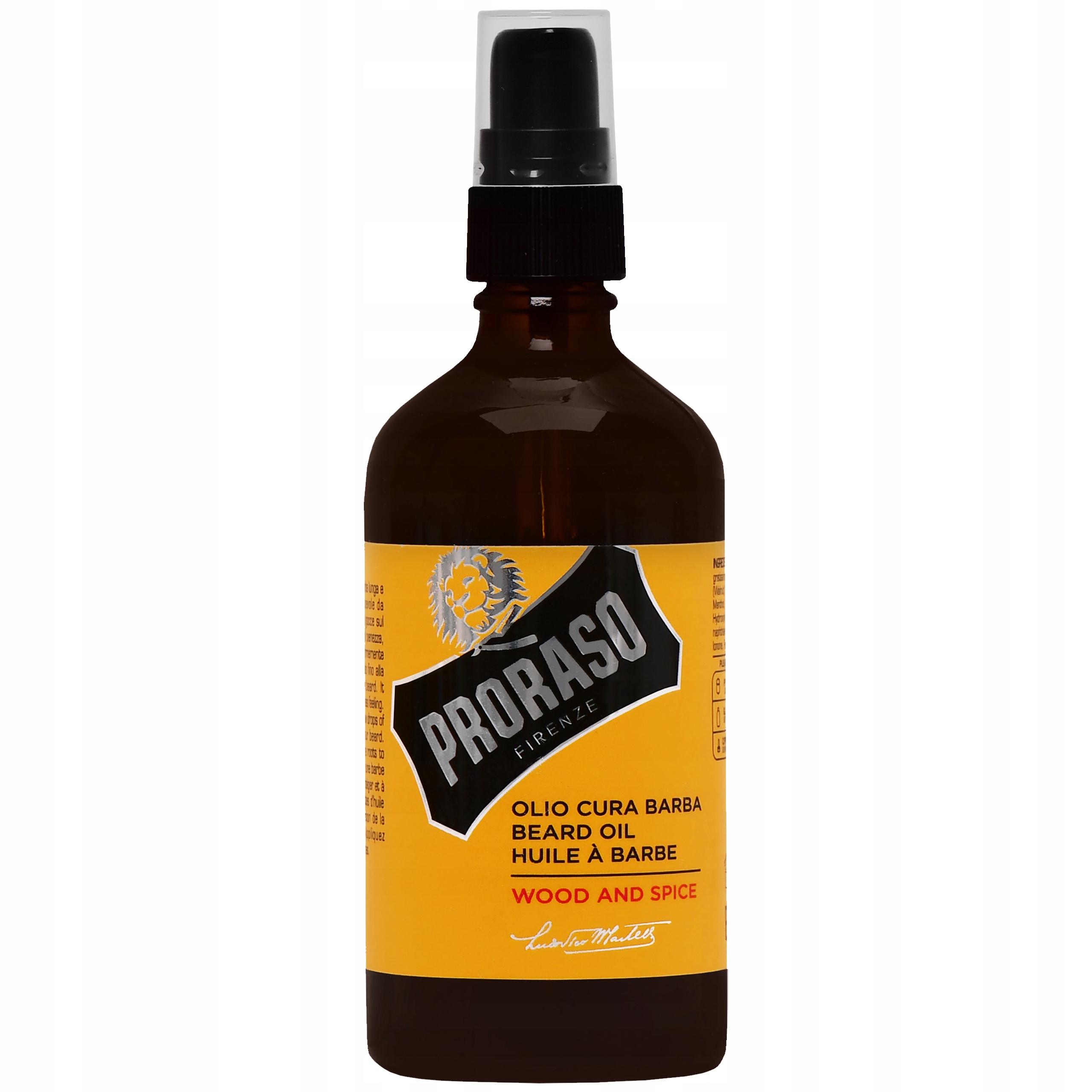 Proraso Wood & Spice Beard Oil dřevitě-kořeněný olej na vousy 100 ml