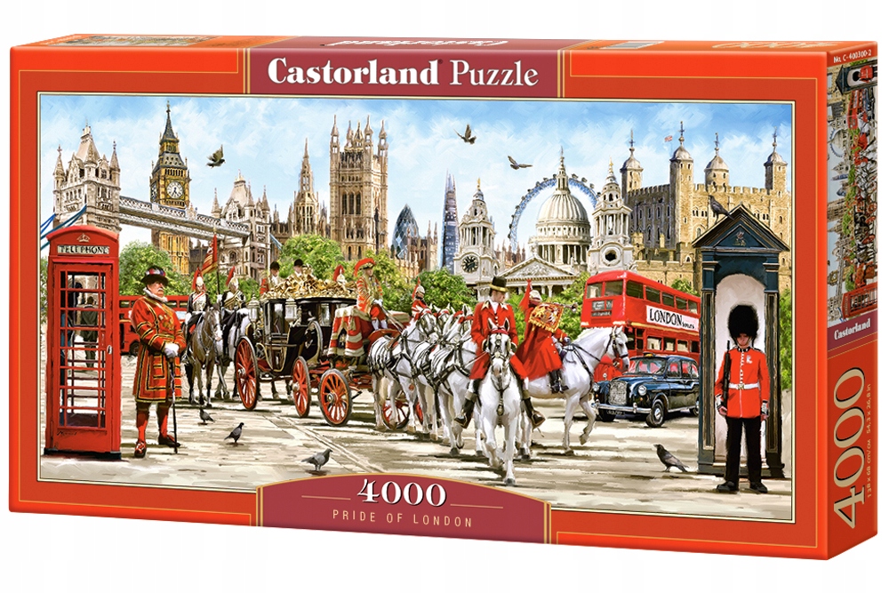 

Puzzle 4000 Pride of London Duma Londynu Castor