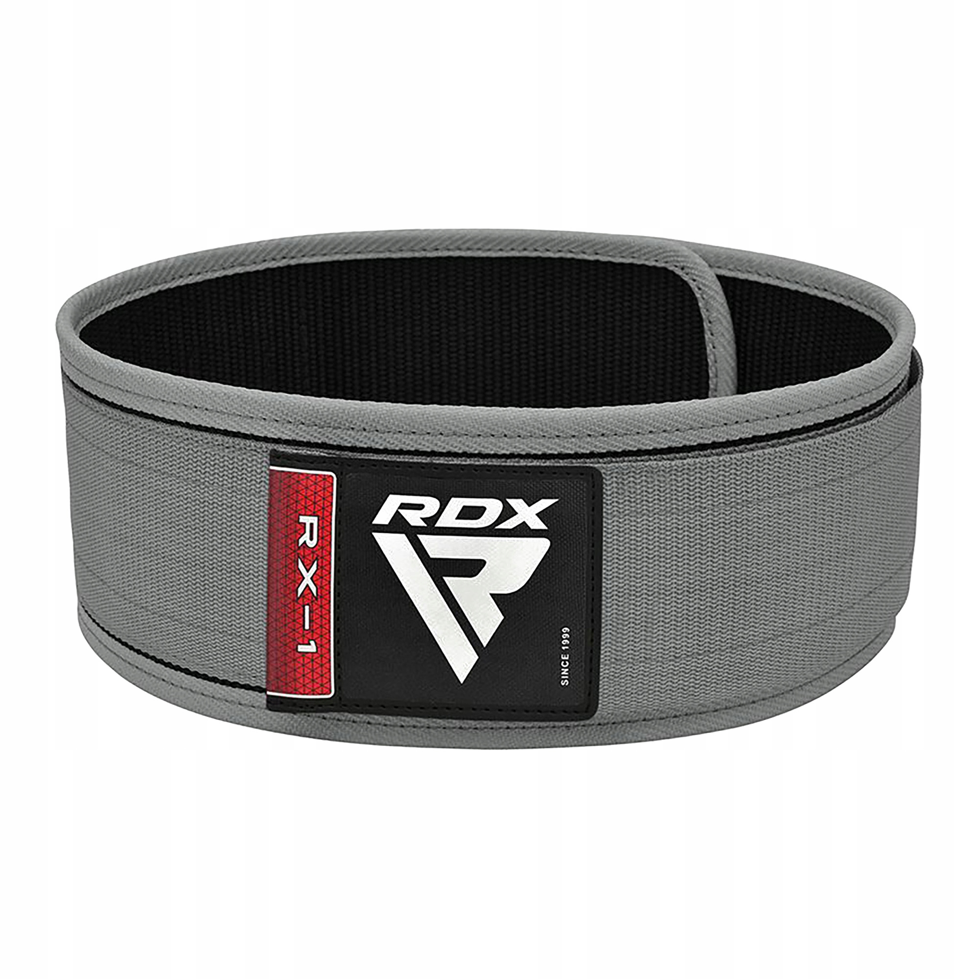 Pas do podnoszenia ciężarów Rdx RX1 szary WBS-RX1G M