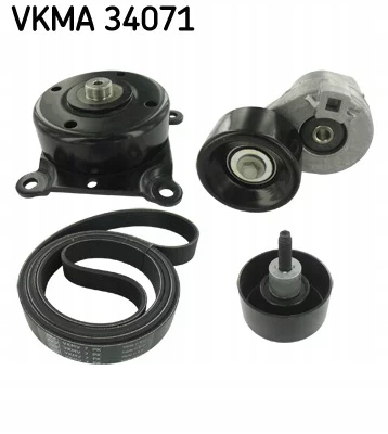 Sada Vícedrážkového Řemene Ford 2,4TDCI Transit (+visko) Skf Vkma 34071
