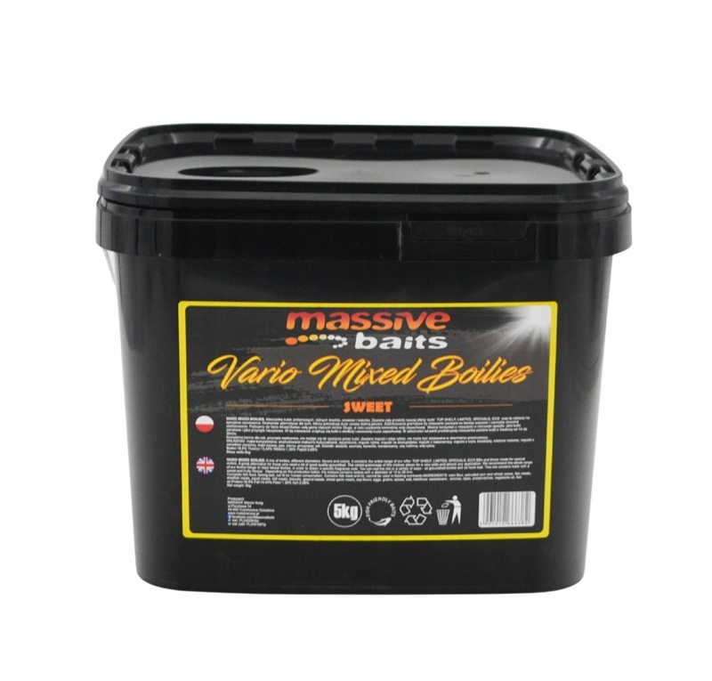 Kulki Proteinowe Zanętowe Massive Baits Vario MIX Sweet 14/18/24mm 5kg