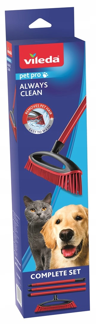 Kartáč na zametání srsti Vileda Always Clean Pet Pro