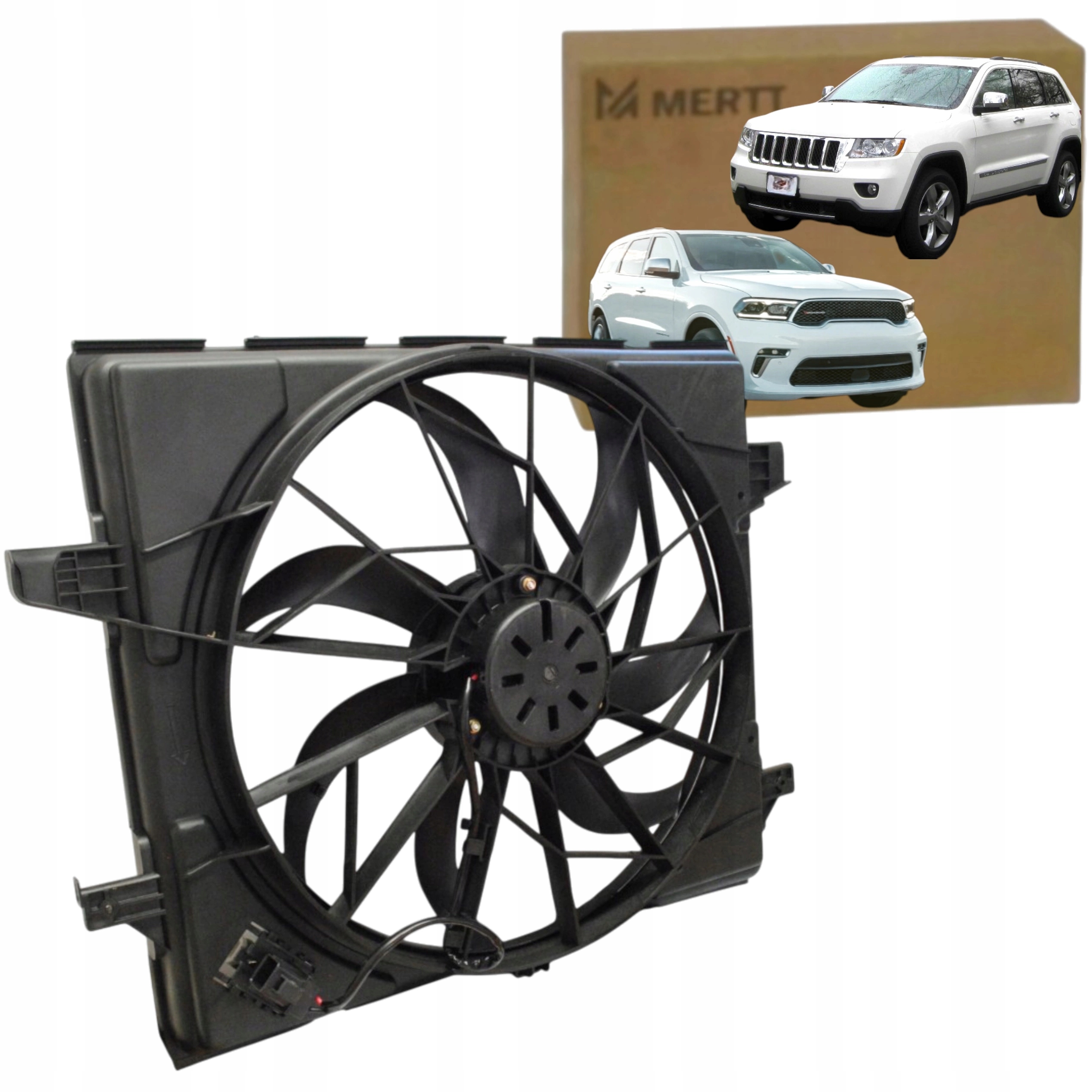 Ventilátor chladiče Jeep Grand Cherokee WK2 Dodge Durango 10-21 3.6 5.7