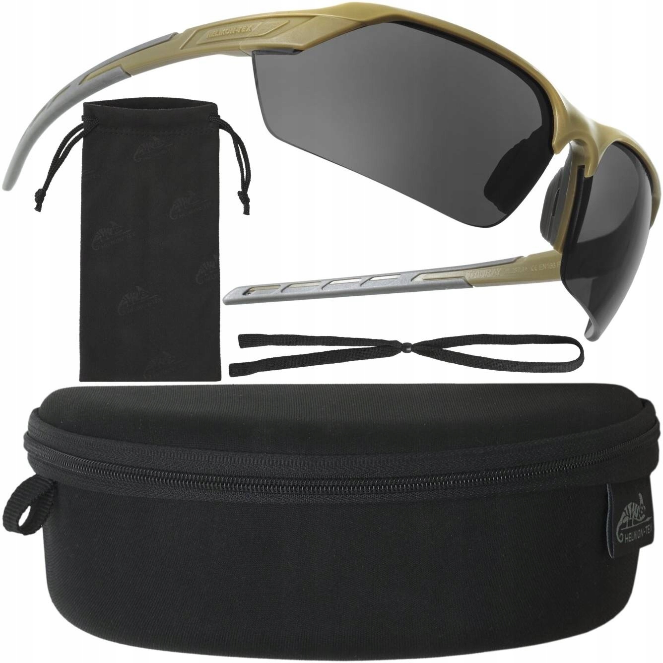 Střelecké brýle TrinRay Adaptive Green/Smoked Helikon-tex