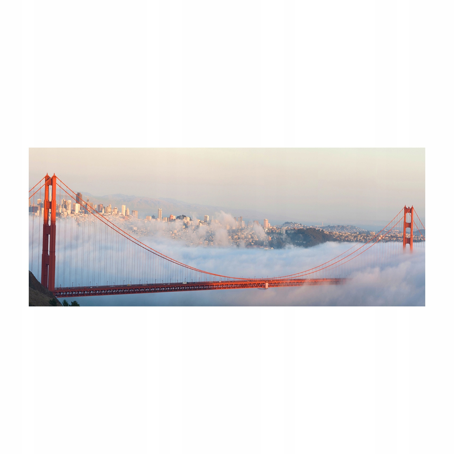 

Foto obraz szkło akryl Most San Francisco 125x50cm