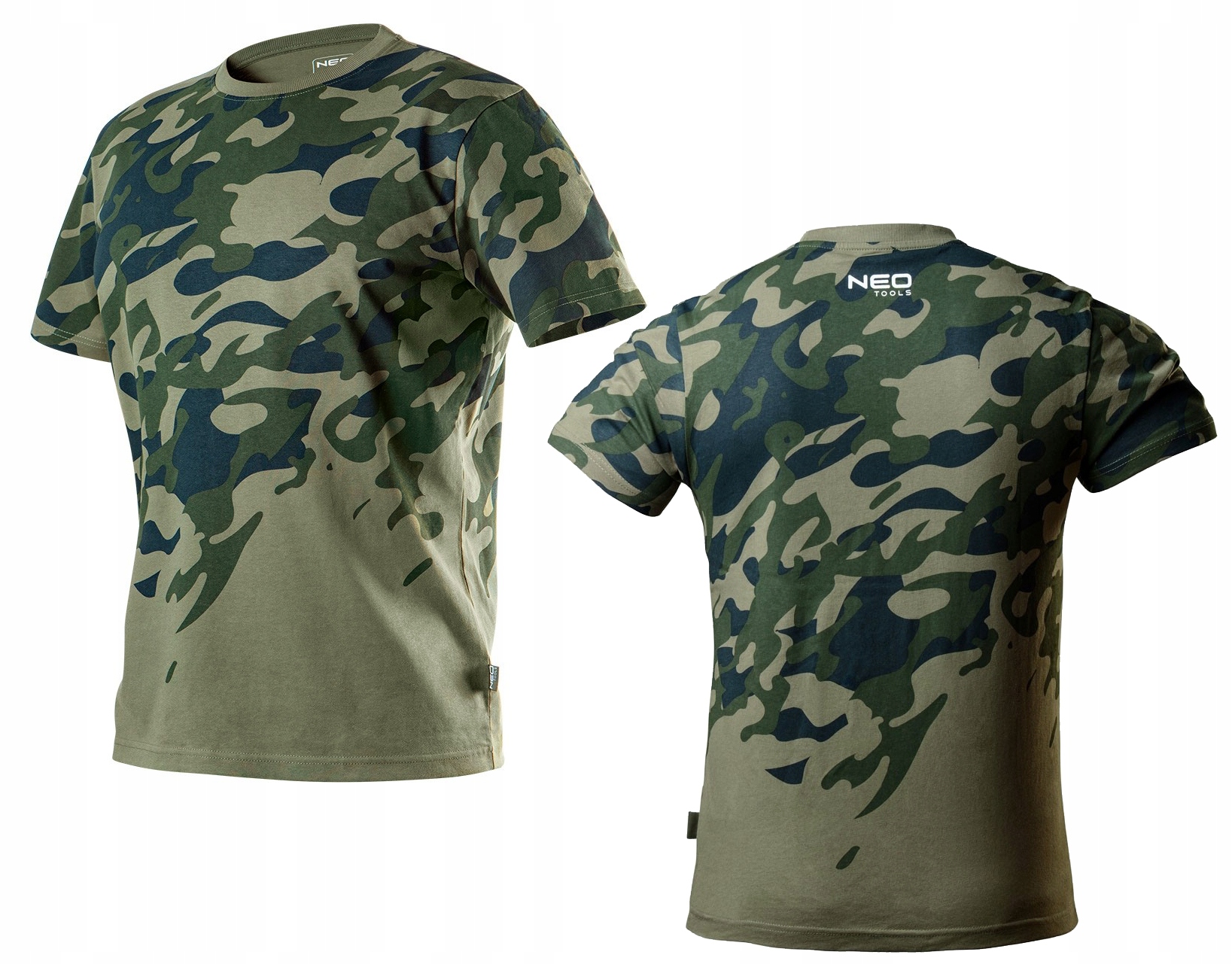 NEO KOSZULKA T-SHIRT ROBOCZY CAMO MORO 81-613 XXL