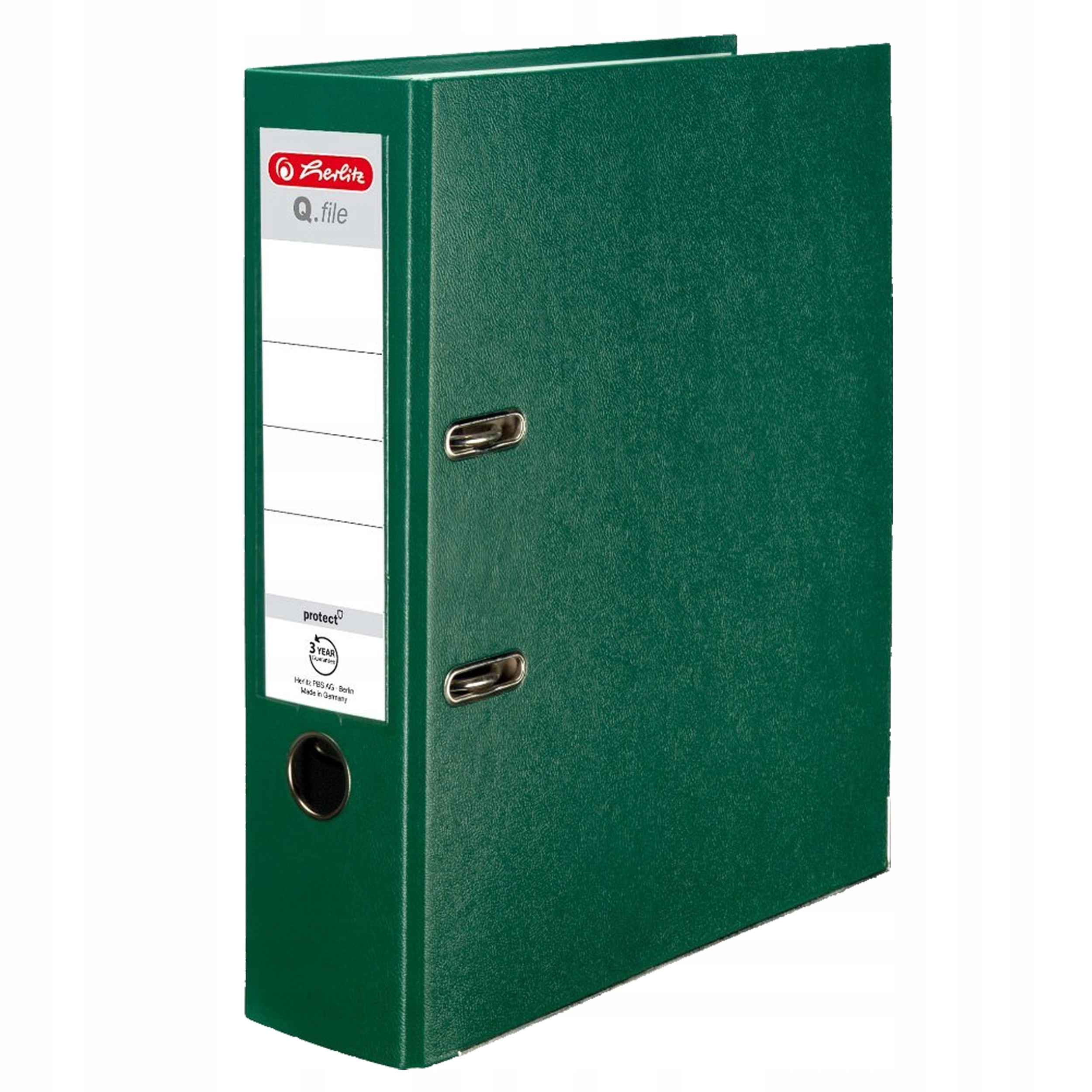 

Segregator Segregatory Herlitz A4 80mm Zielony