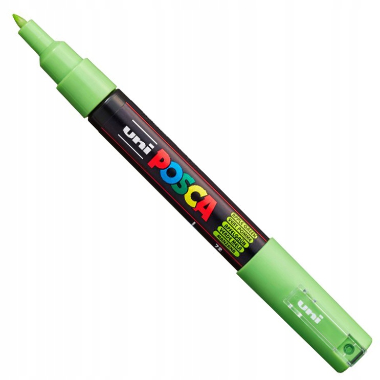 Marker pisak Posca PC-1M - Uni - apple green
