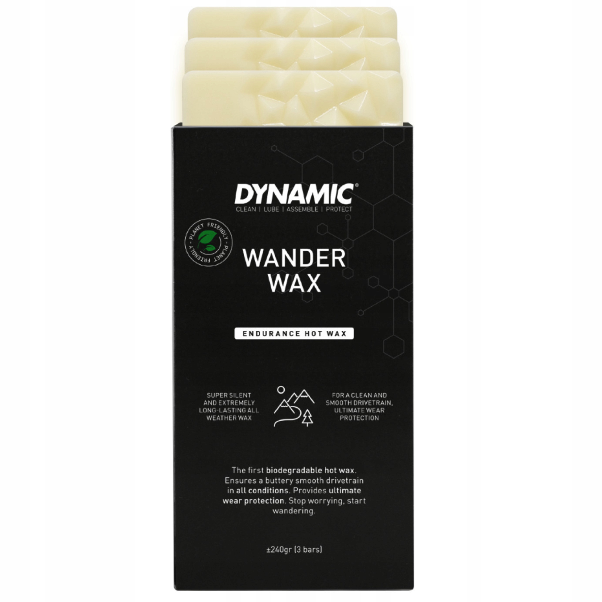 Wosk Na Gorąco Do Łańcucha Rowerowego Dynamic Bike Care Wander Wax 240g Box