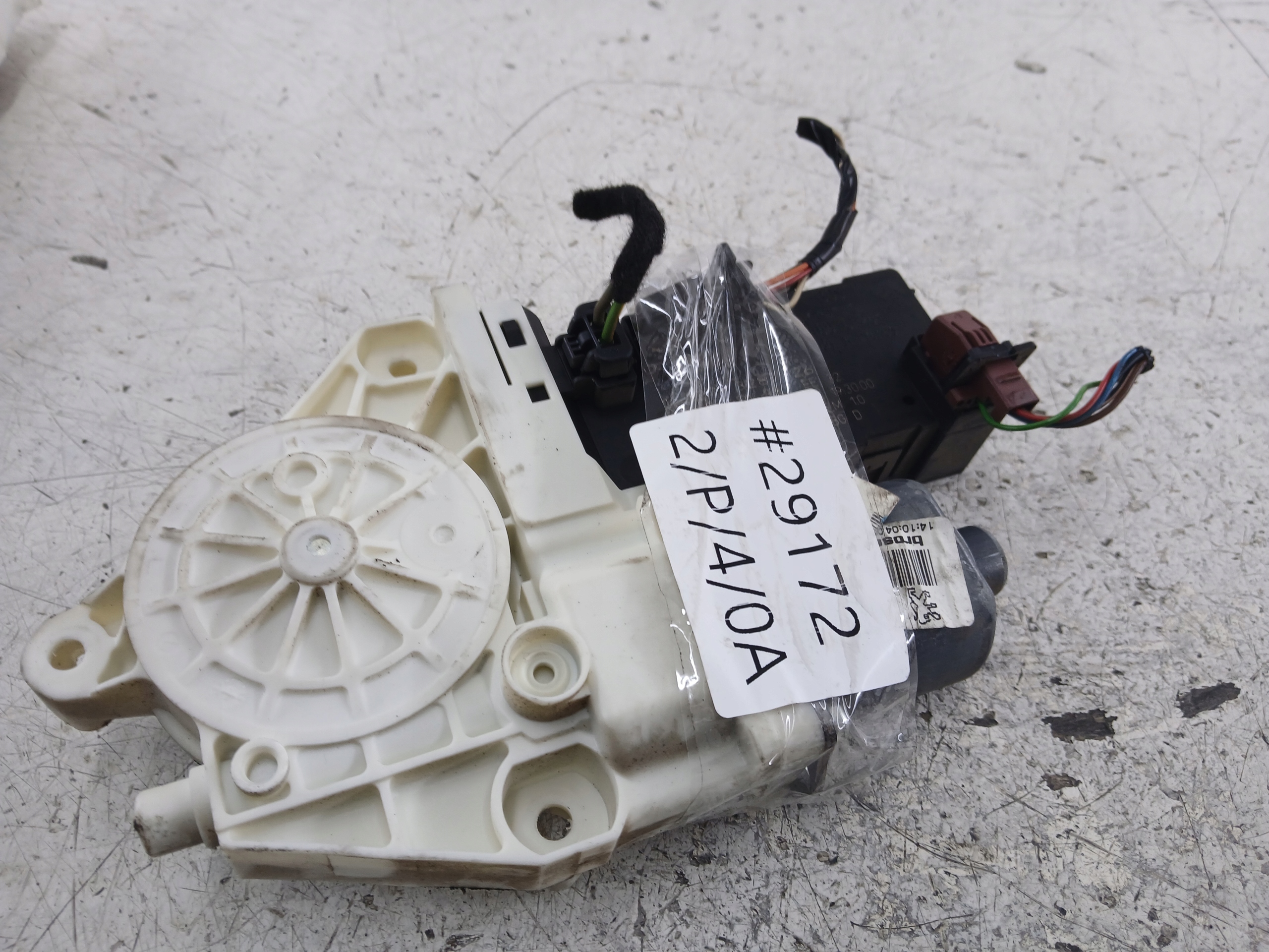 PEUGEOT 407 mini motor windows right front 9646593280