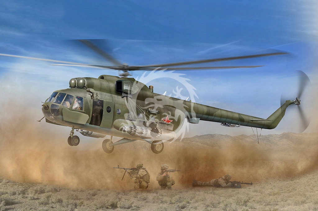 Mi-8 Hip Trumpeter 05815 měřítko 1/48