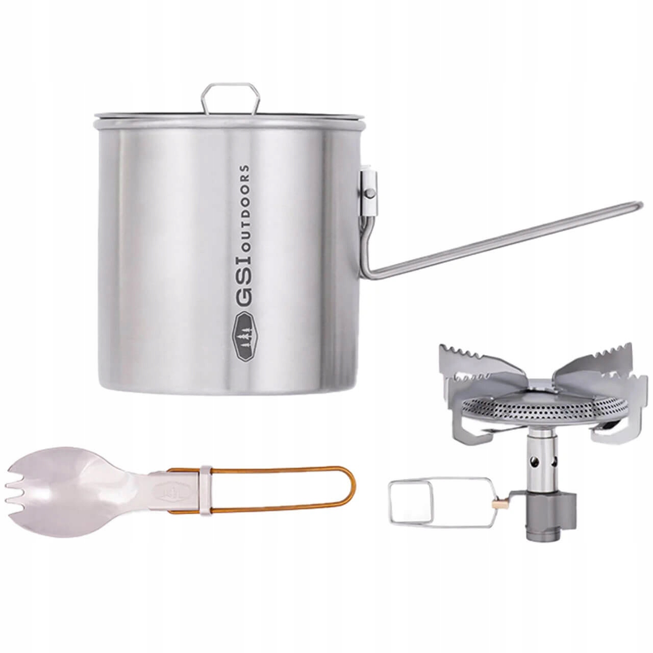 Turistický Set Gsi Outdoors Glacier Stainless Explorer Set