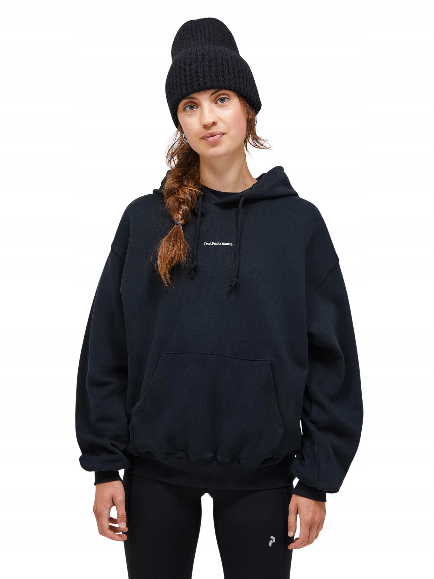 Mikina Peak Performance Original Terry Hood černá M