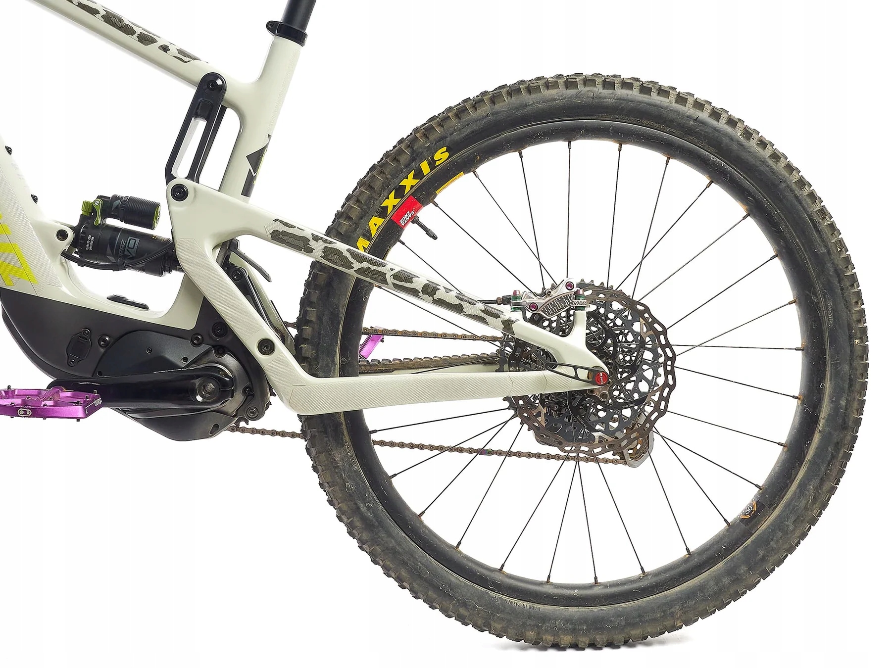 Naklejki na rower Ochrona Ramy Rowerowej MTB AMS - Clear Cheetah Kod producenta AMS