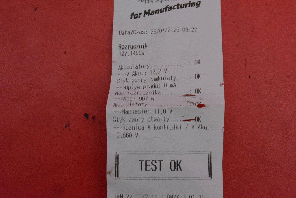starter test S3005 PEUGEOT 206 1.4 8V 75 KM 98-03