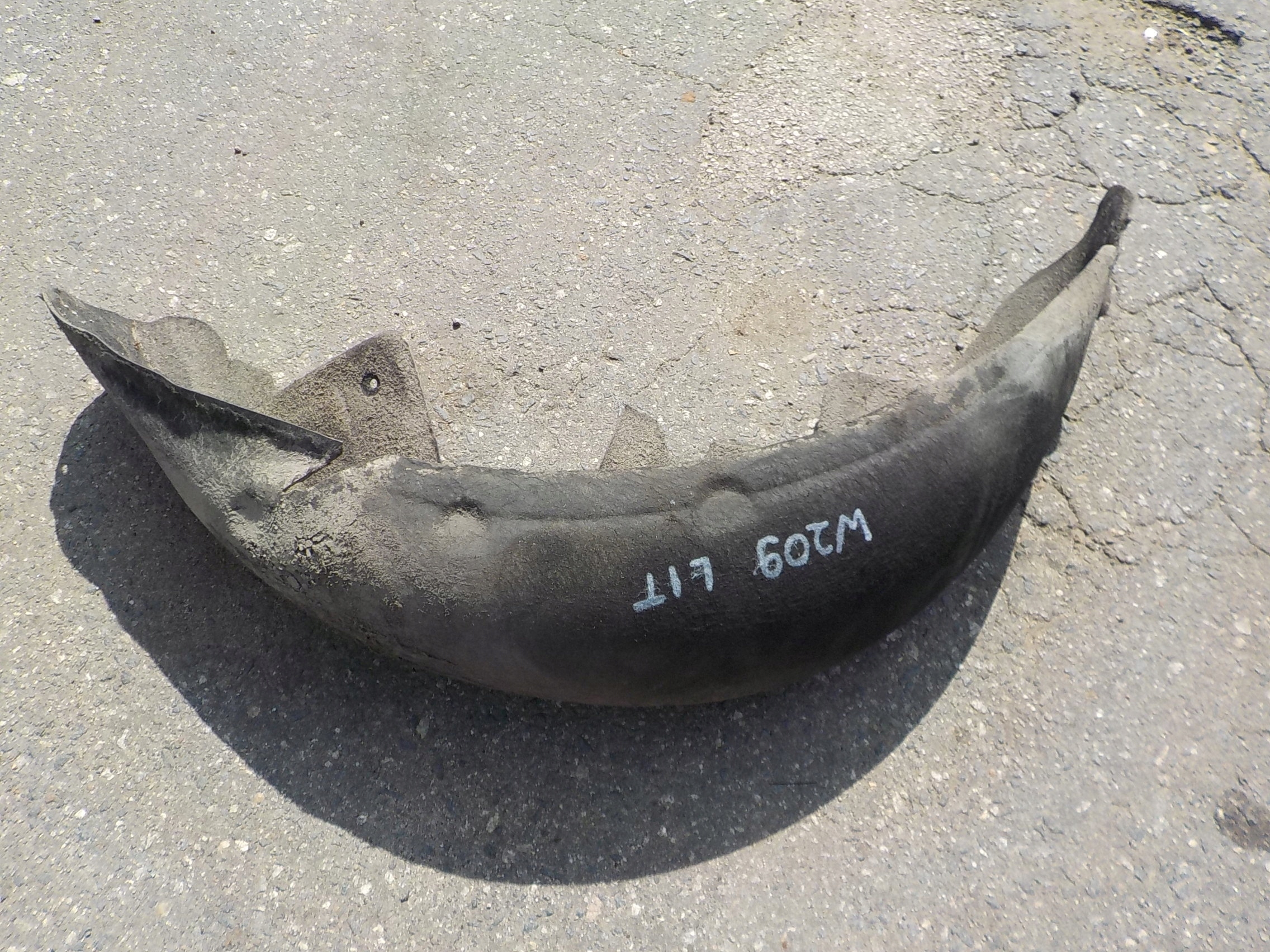 mudguard left rear part mercedes clk w209 2004r
