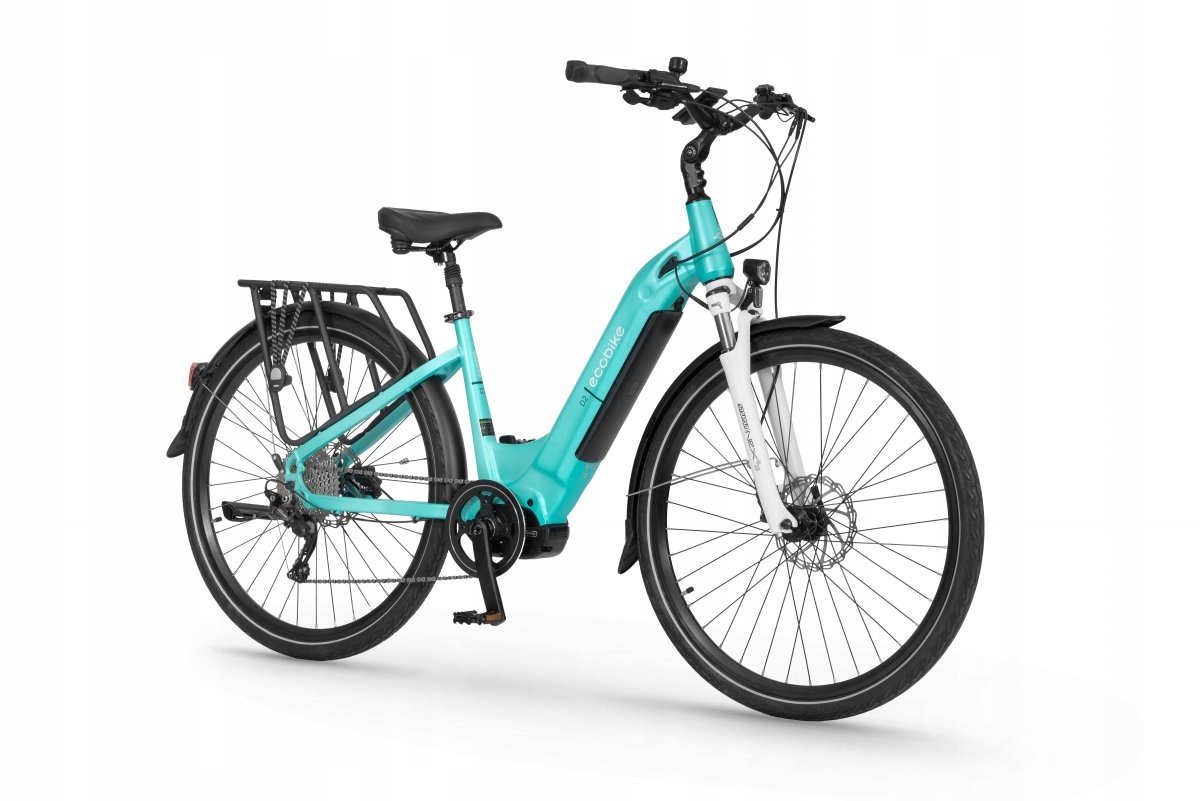 Rower elektryczny Ecobike D2 City Menthol Nowy Faktura Vat