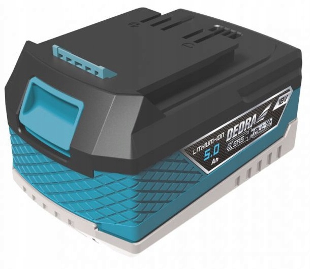 GŁOŚNIK Bluetooth AKUMULATOROWY 18V DEDRA + 5Ah Komunikacja bluetooth