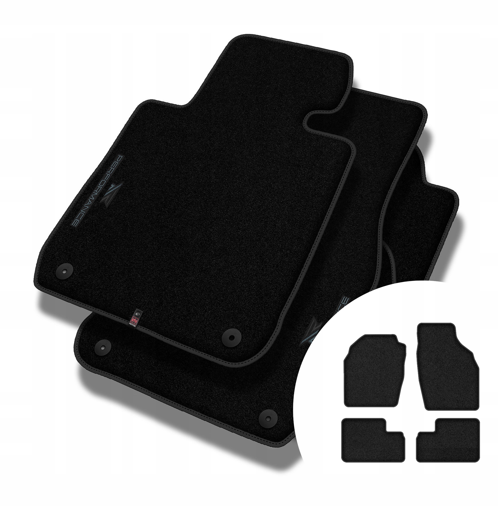 Velúrové koberčeky Performance Premium pre Opel Agila A 2002-2008