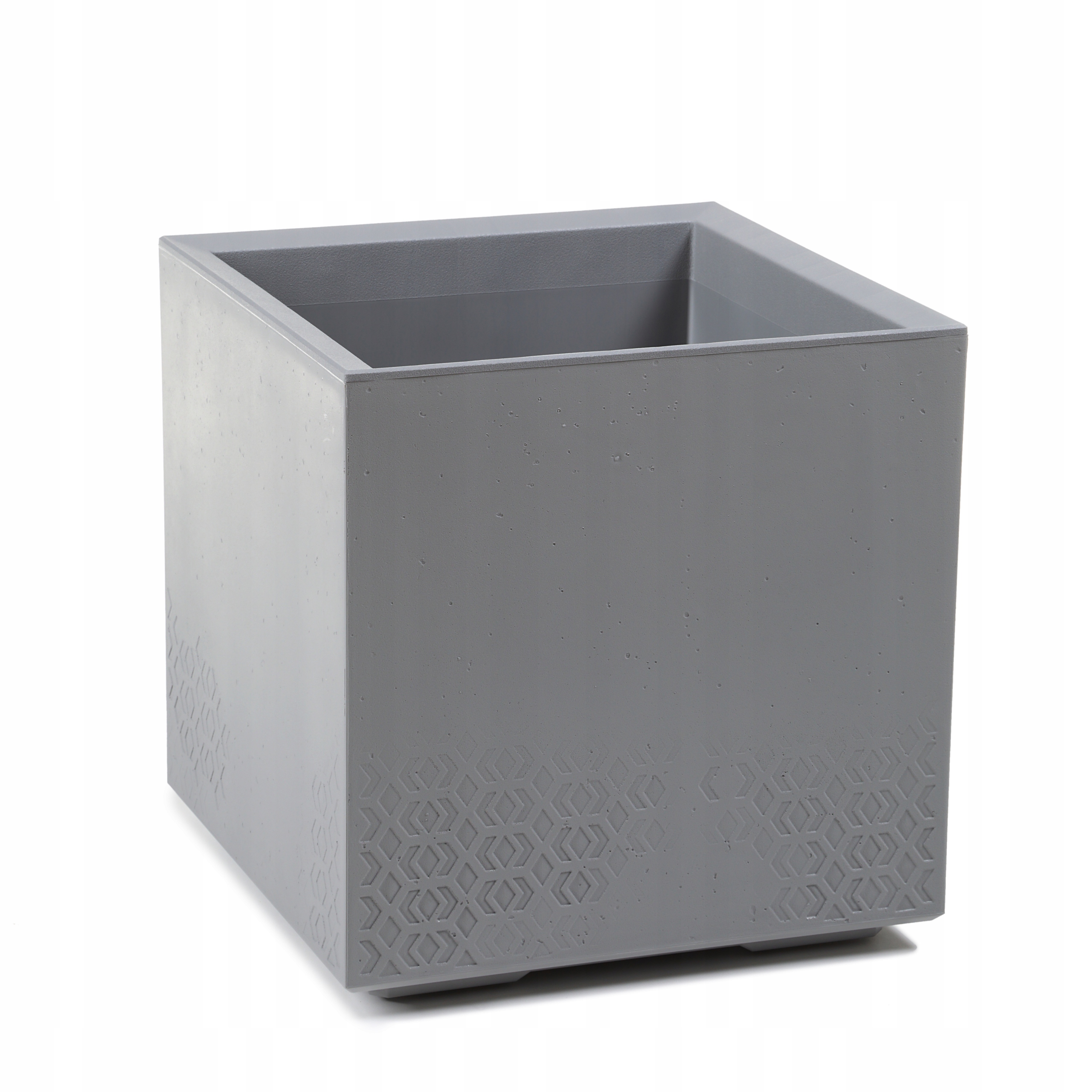 

Doniczka na kółkach Karo Eco Recycled 40x40 Szara