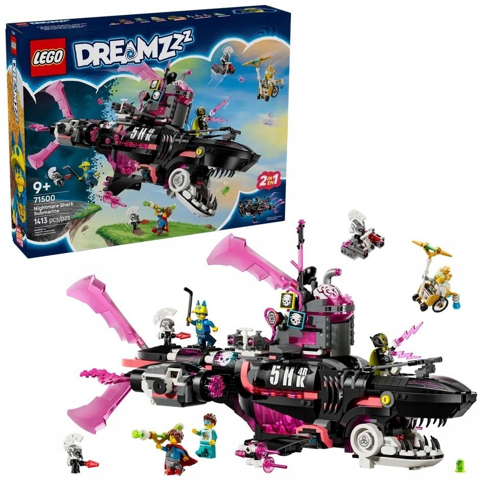 Lego(r) Dreamzzz 71500 Příšerný podmořský žralok