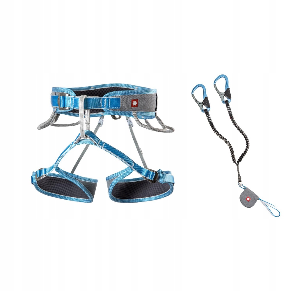 Ferratový set Ocún Via Ferrata Twist Tech Eco Captur Lite Swivel Set|XS-M